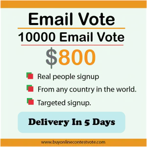 Buy Email Votes 10000
