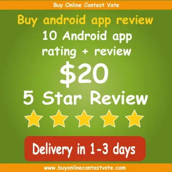 Buy Android App Rating and Reviews