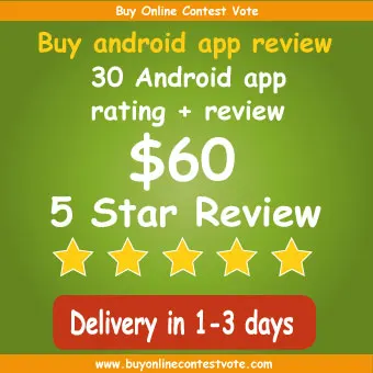 Buy Android App Rating and Reviews