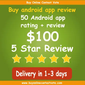 Buy Android App Rating and Reviews