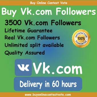 Buy VK Followers 3500