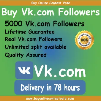 Buy VK Followers 5000